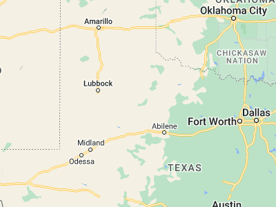 Map showing location of Jayton (33.24815, -100.57373)