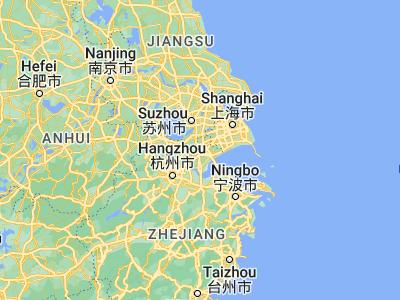 Map showing location of Jiaxing (30.7522, 120.75)