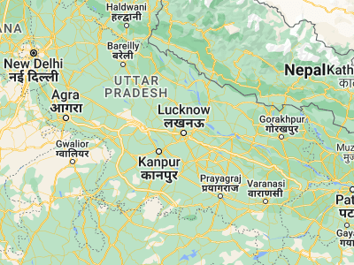 Map showing location of Kākori (26.868, 80.7857)