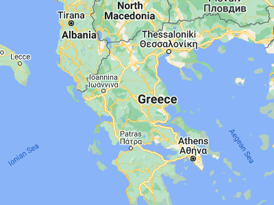 Map showing location of Karditsomagoúla (39.39194, 21.92417)