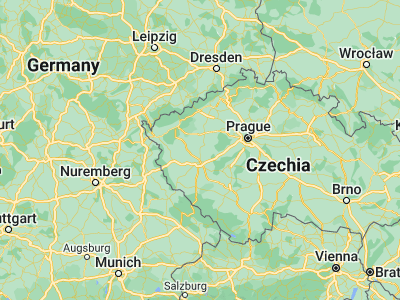 Map showing location of Kaznějov (49.89313, 13.38295)