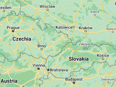 Map showing location of Kelč (49.47844, 17.81533)