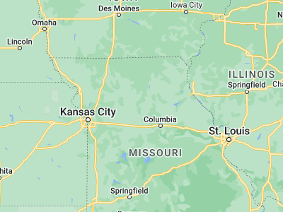 Map showing location of Keytesville (39.43447, -92.93825)