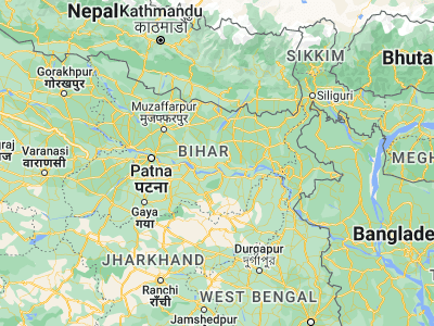 Map showing location of Khagaria (25.51049, 86.47627)