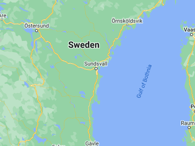 Map showing location of Kvissleby (62.29361, 17.375)