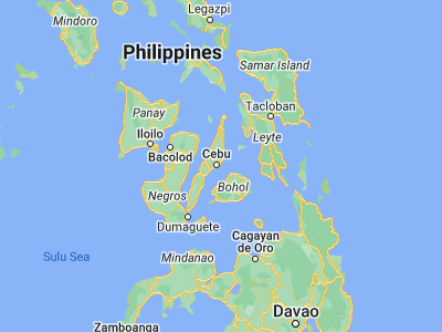 Map showing location of Lapu-Lapu City (10.31028, 123.94944)