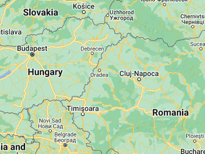 Map showing location of Lăzăreni (46.86667, 22.06667)