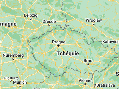 Map showing location of Letňany (50.13333, 14.51667)