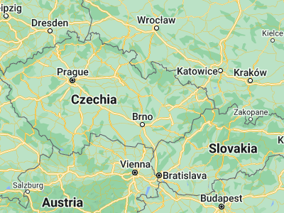 Map showing location of Letovice (49.54709, 16.57357)