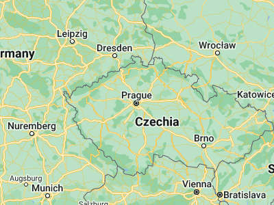 Map showing location of Libeň (50.10819, 14.47457)