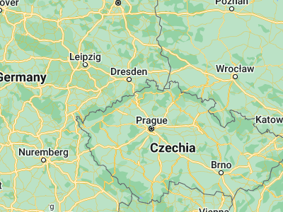 Map showing location of Litoměřice (50.53348, 14.1318)