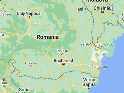 Map showing location of Măneciu (45.31667, 25.98333)