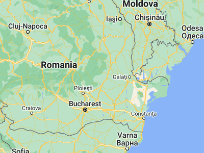 Map showing location of Mărgăriteşti (45.43333, 26.83333)