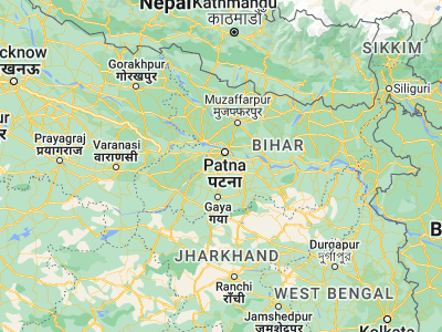 Map showing location of Masaurhi Buzurg (25.35249, 85.03445)