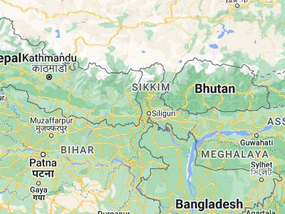 Map showing location of Mirik (26.88817, 88.19006)