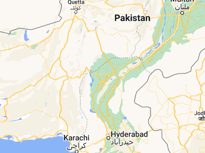 Map showing location of Mīro Khān (27.75991, 68.09212)