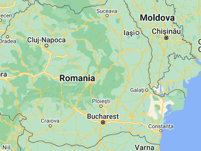 Map showing location of Moacşa (45.86667, 25.96667)