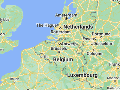 Map showing location of Mortsel (51.16697, 4.45127)