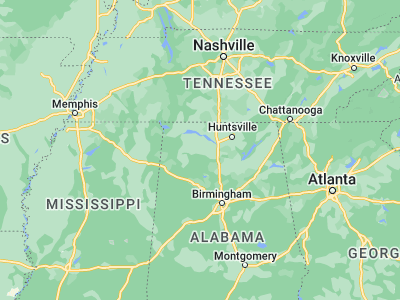 Map showing location of Moulton (34.48121, -87.29335)