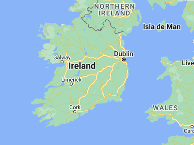 Map showing location of Mountrath (52.99889, -7.47278)