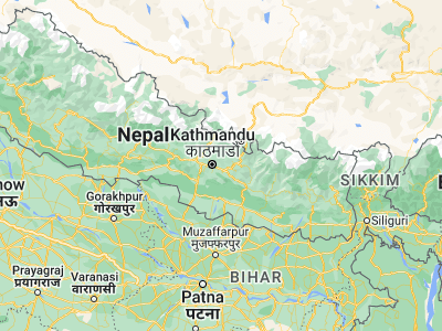 Map showing location of Nagarkot (27.71522, 85.52075)