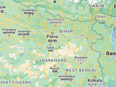 Map showing location of Nawāda (24.8867, 85.54364)