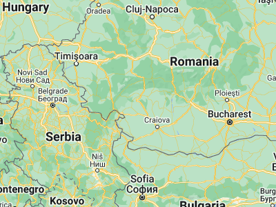 Map showing location of Negomiru (44.83333, 23.16667)