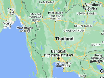 Map showing location of Nong Kha Yang (15.364, 99.92939)