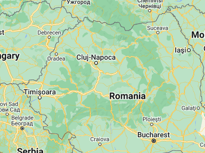 Map showing location of Noşlac (46.4, 23.93333)