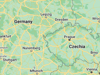 Map showing location of Nové Sedlo (50.20647, 12.738)