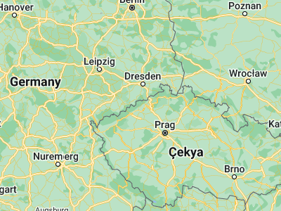 Map showing location of Osek (50.62115, 13.69274)