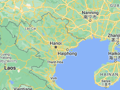 Map showing location of Phố Mới (21.15328, 106.15164)