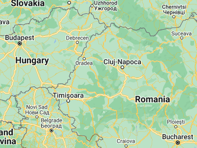 Map showing location of Pietroasa (46.58333, 22.55)