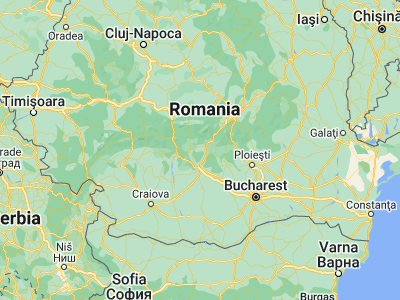 Map showing location of Pietroşani (45.18333, 24.85)