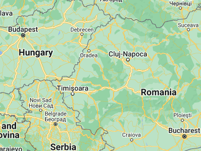 Map showing location of Pleşcuţa (46.3, 22.43333)