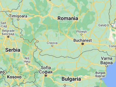 Map showing location of Pleşoiu (44.46667, 24.26667)