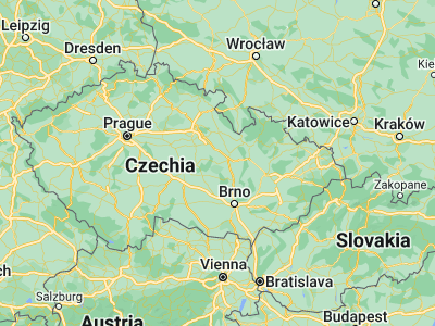 Map showing location of Polička (49.71465, 16.26543)