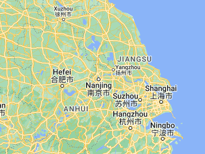 Map showing location of Qixia (32.1387, 118.94204)