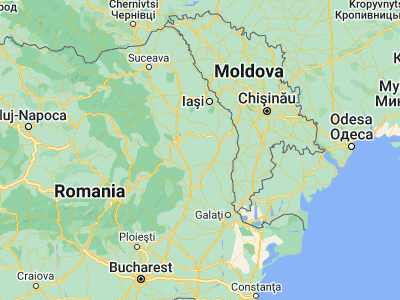 Map showing location of Răchitoasa (46.43333, 27.36667)