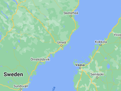 Map showing location of Röbäck (63.81159, 20.18326)