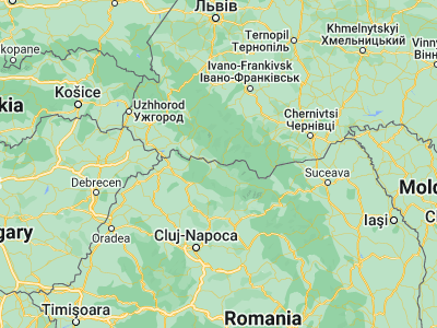 Map showing location of Rona de Sus (47.9, 24.05)