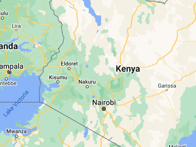 Map showing location of Rumuruti (0.26699, 36.53886)