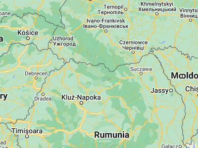 Map showing location of Săcel (47.63333, 24.43333)