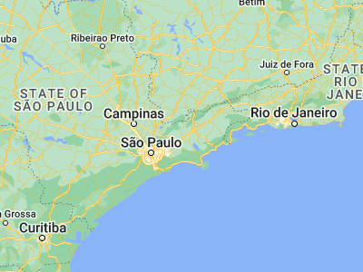 Map showing location of São José dos Campos (-23.17944, -45.88694)