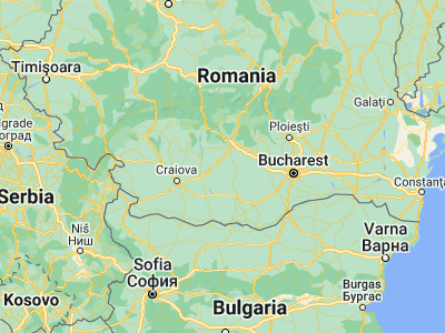 Map showing location of Sârbii-Măgura (44.55, 24.71667)