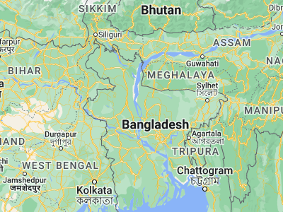 Map showing location of Sarishābāri (24.75127, 89.83126)