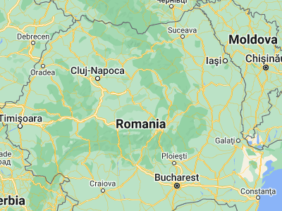 Map showing location of Saschiz (46.18333, 24.96667)