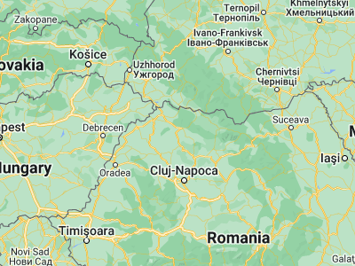 Map showing location of Satulung (47.56667, 23.43333)