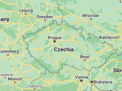 Map showing location of Sázava (49.87164, 14.89674)