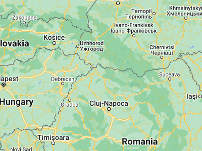 Map showing location of Seini (47.75, 23.28333)